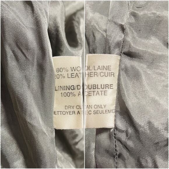 ROOTS 1986 Vintage Wool/Leather Varsity Letterman Jacket Canada Size XL 80s Vtg - Picture 14 of 14